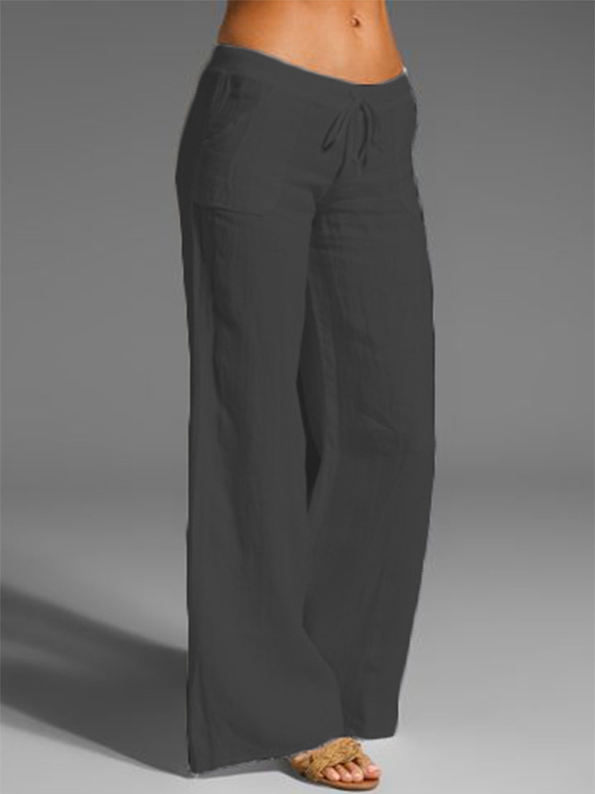 Pantalon uni doux
