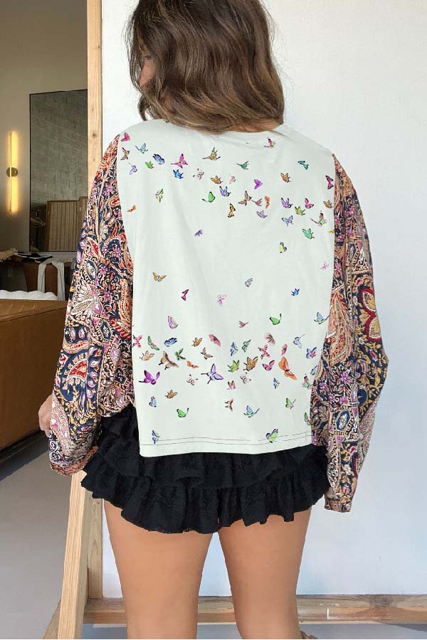 Butterfly Mix & Match Tee(No Patch)