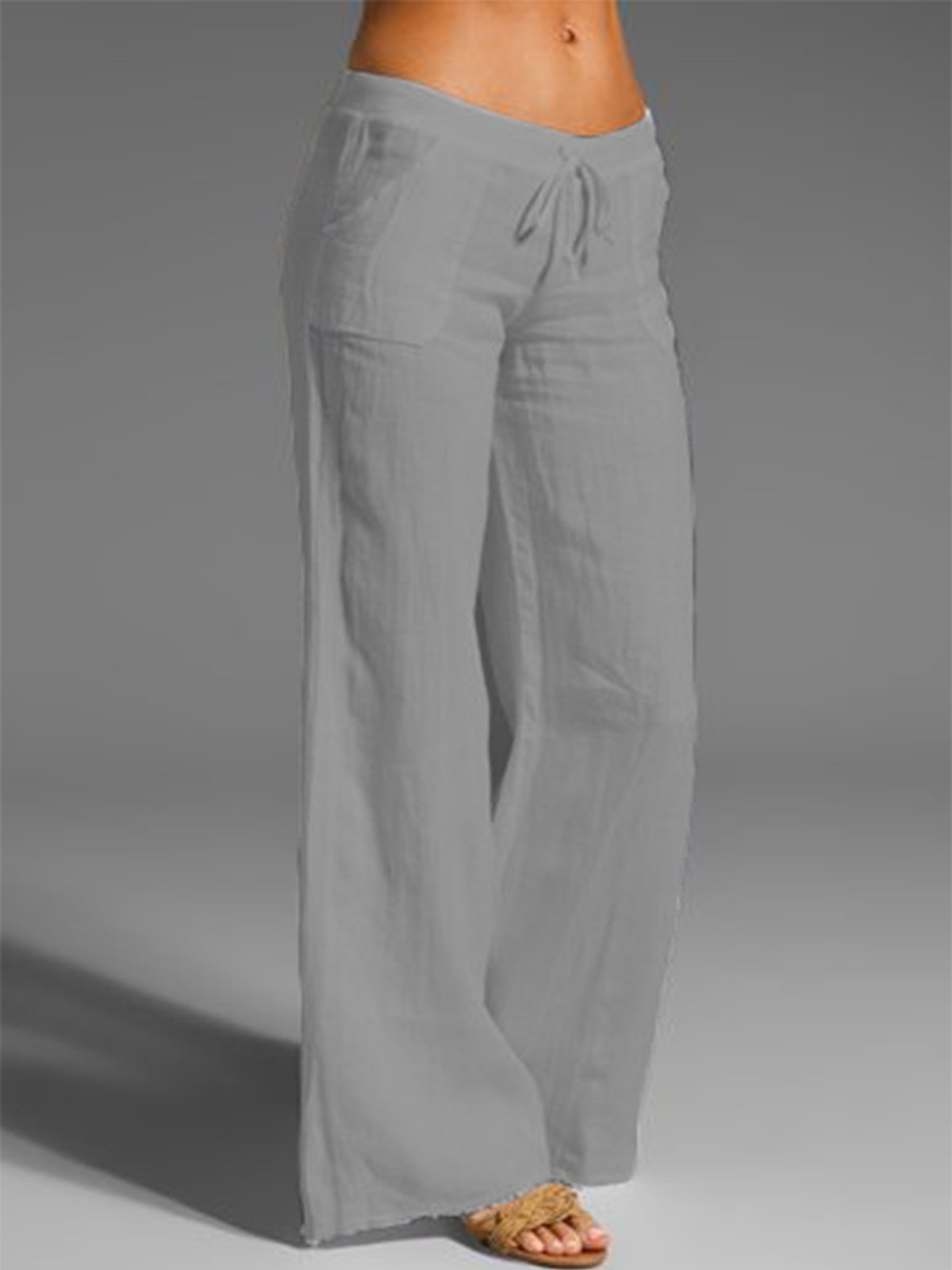 Pantalon uni doux