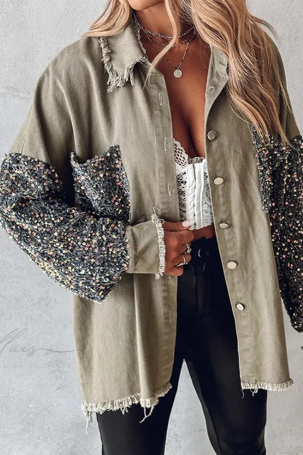 Beaded Patchwork Jacket