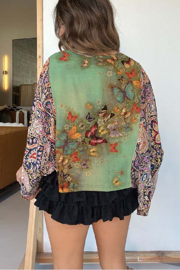 Butterfly Mix & Match Tee(No Patch)