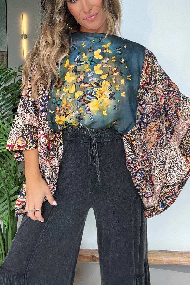 Butterfly Mix & Match Tee(No Patch)