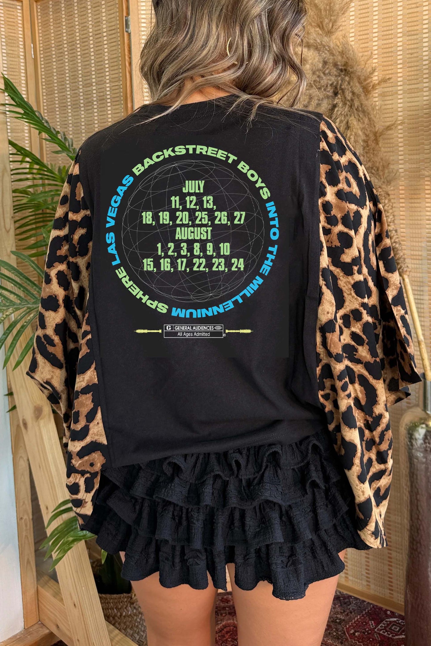 Backstreet Boys Print Tee(No Patch)