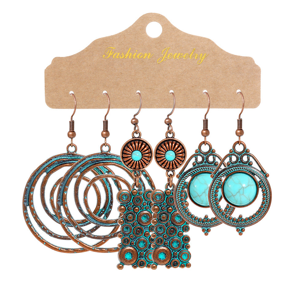 Retro Alloy Earrings