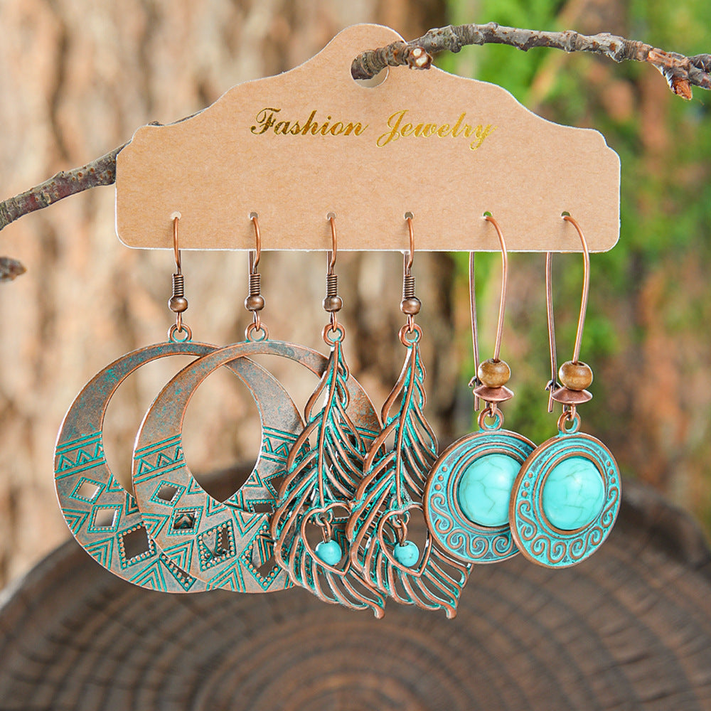 Retro Alloy Earrings