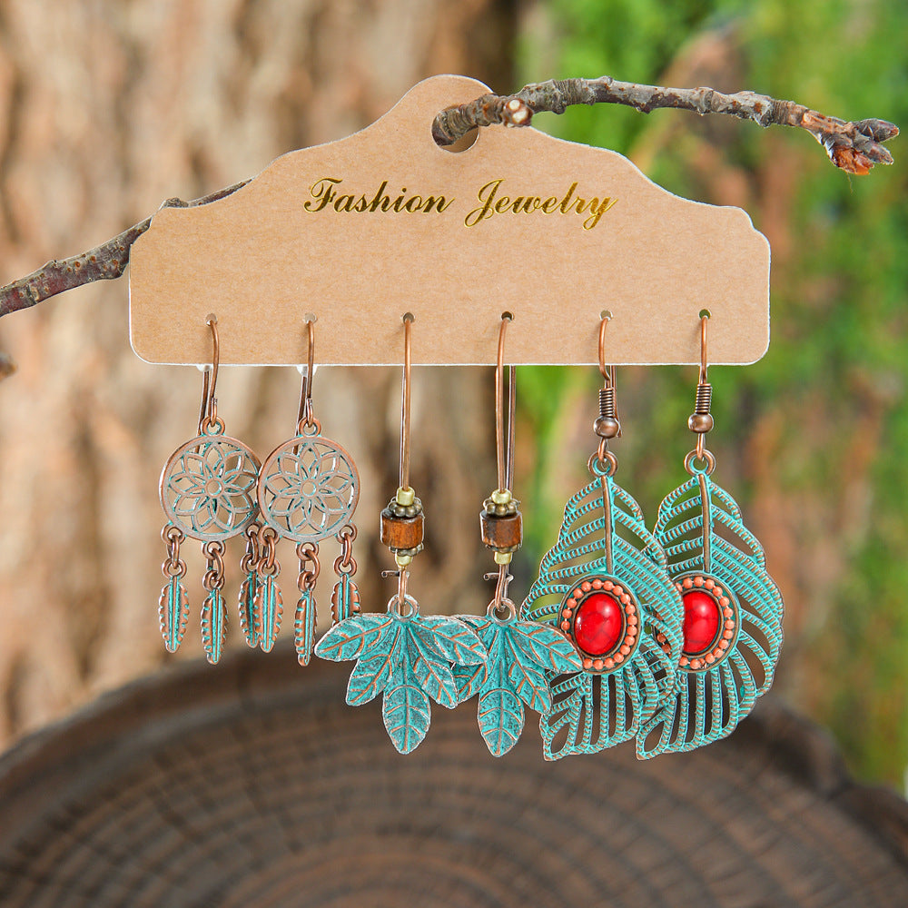 Retro Alloy Earrings