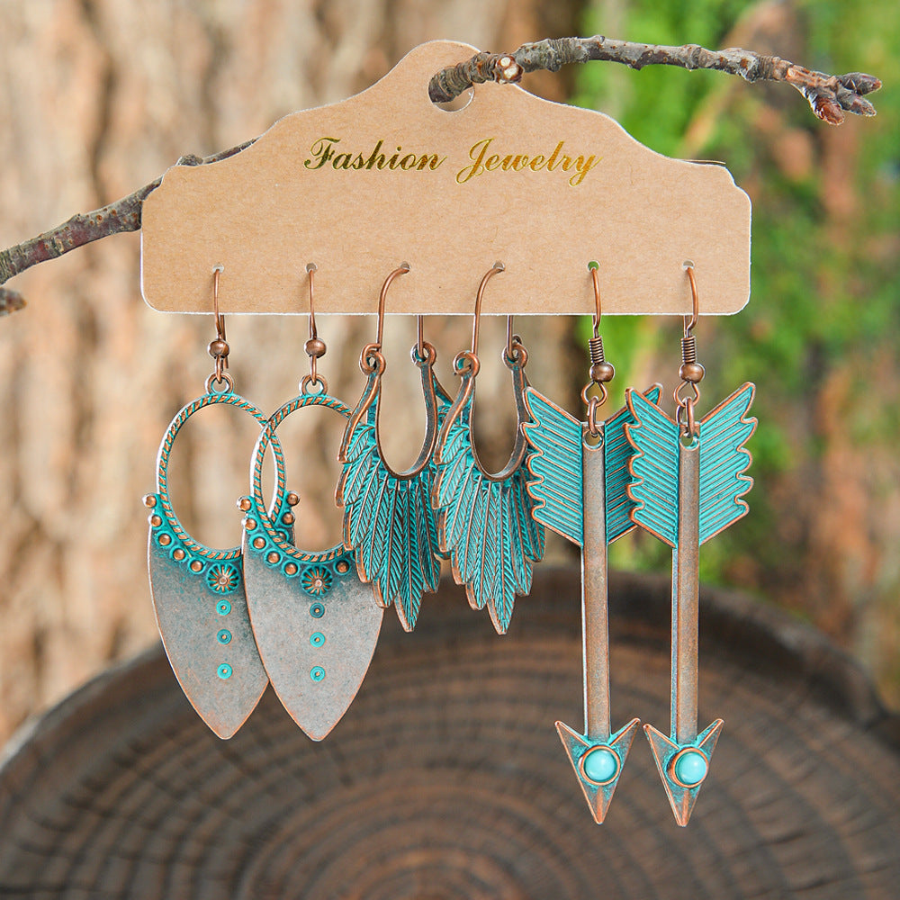 Retro Alloy Earrings