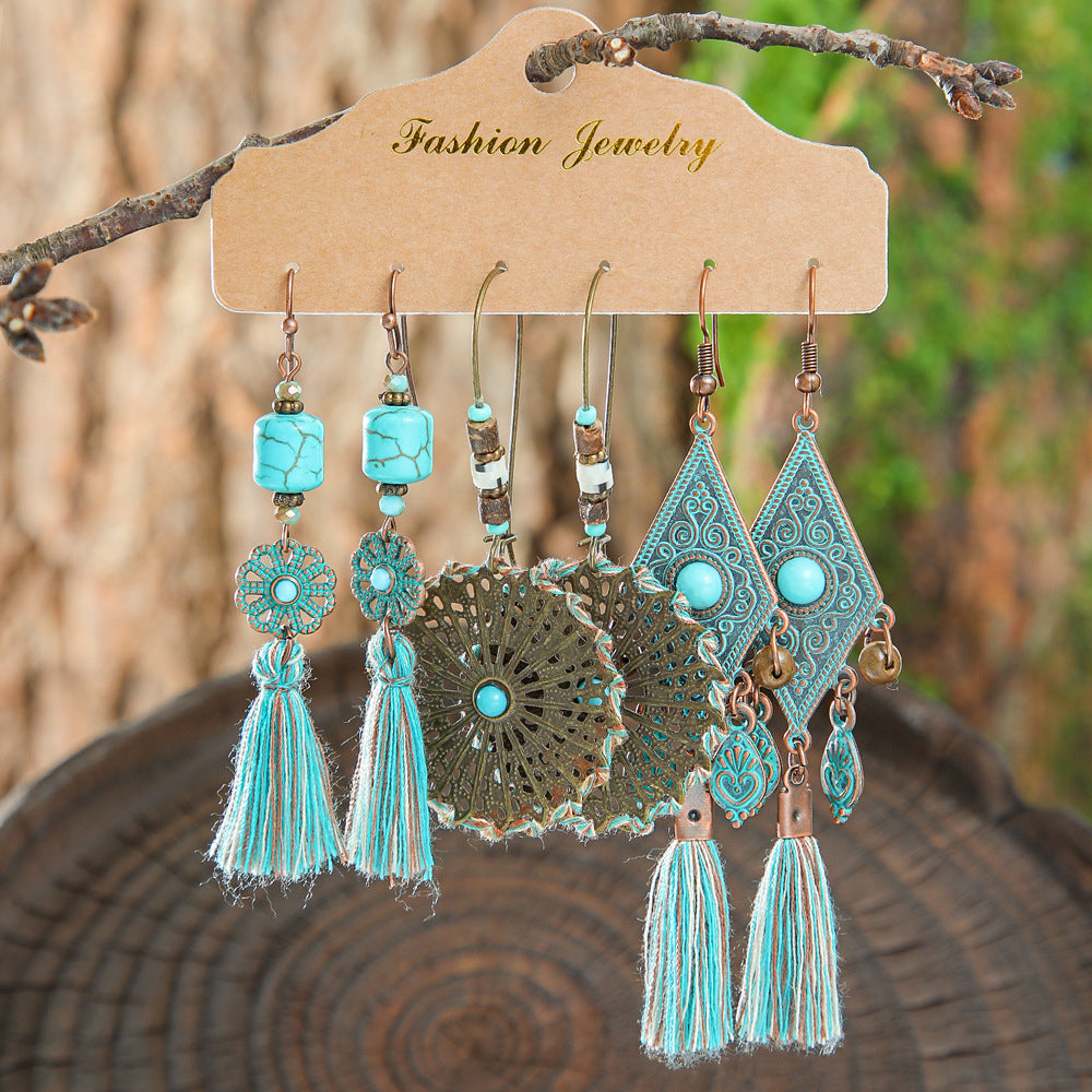 Retro Alloy Earrings