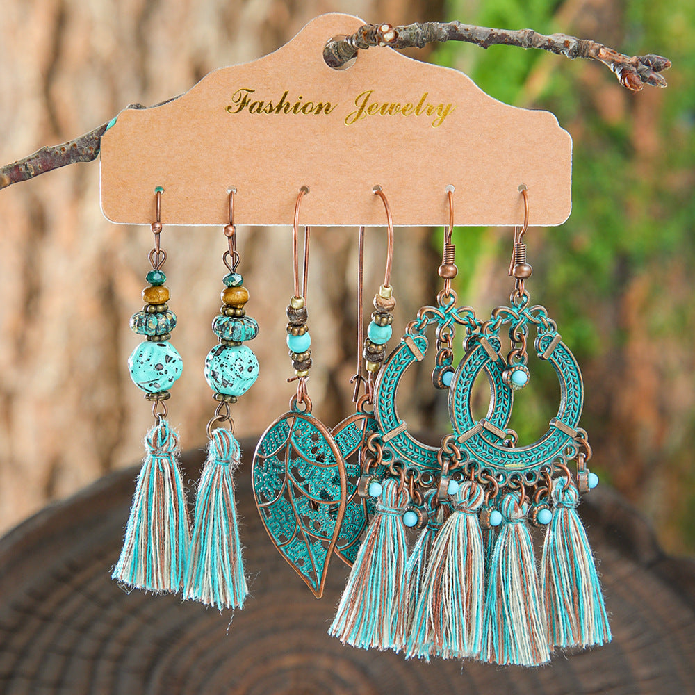 Retro Alloy Earrings