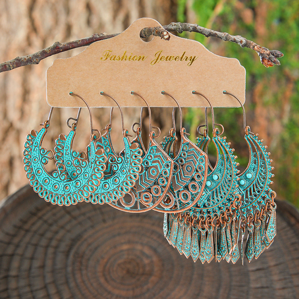 Retro Alloy Earrings