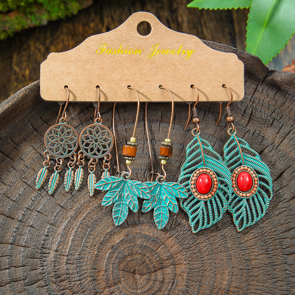 Retro Alloy Earrings