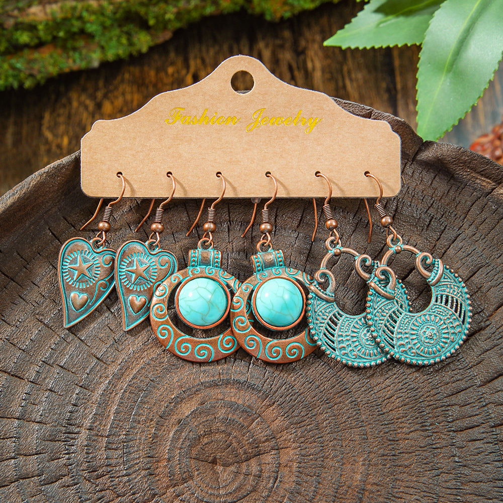 Retro Alloy Earrings