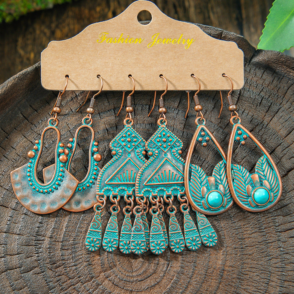 Retro Alloy Earrings