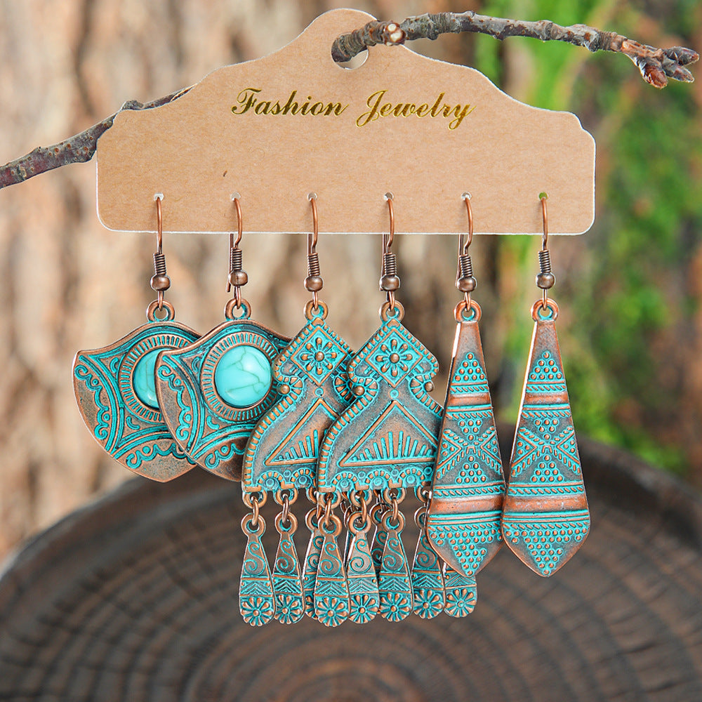 Retro Alloy Earrings