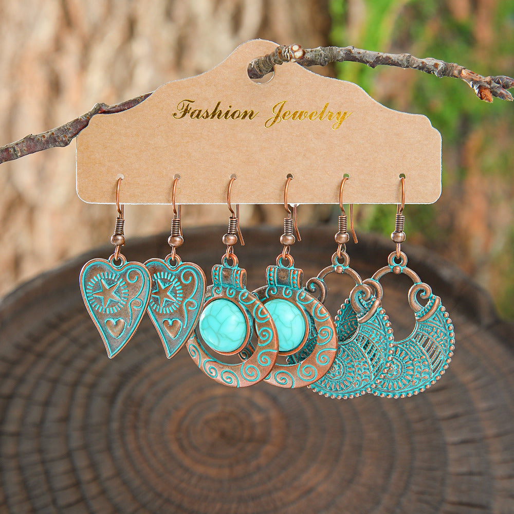 Retro Alloy Earrings