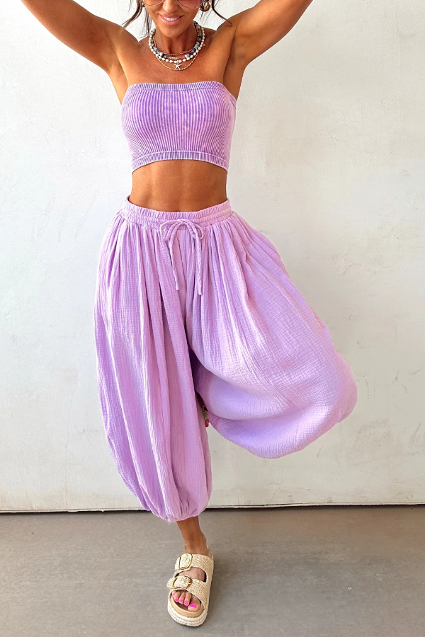 Orchid Balloon Pants