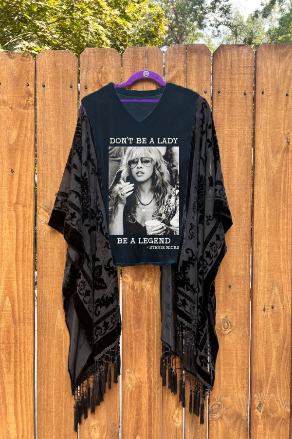 STEVIE LEGEND V-Neck Mix & Match Tee