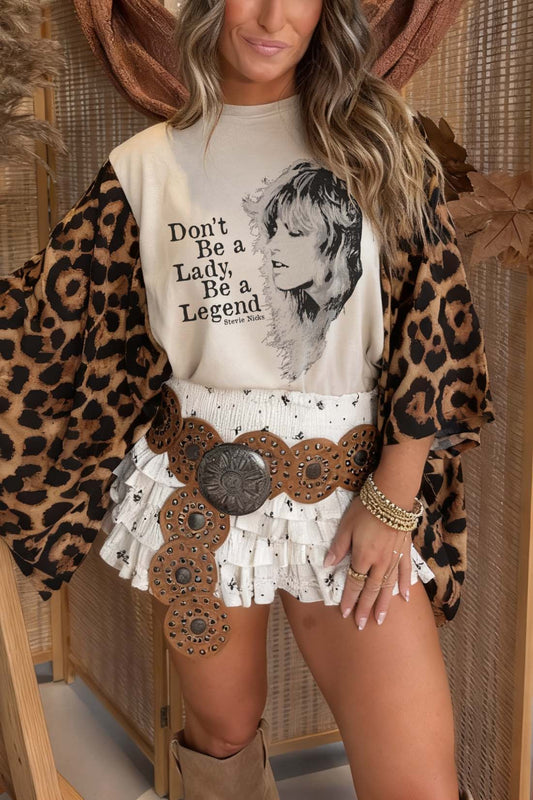 Stevie Nicks Print Mix & Match Tee(No Patch)