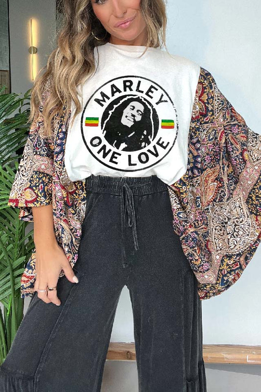 Marley One Love Mix & Match Tee(No Patch)