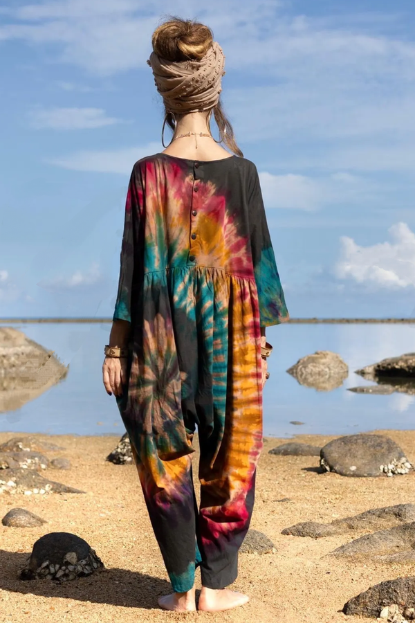 Boho Psychedelic Jumpsuit