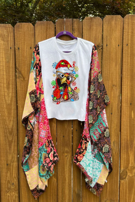 Funny Christmas Lights Turkey Mix & Match Tee