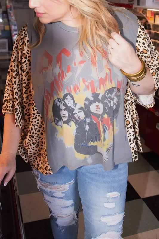 AC/DC Mix & Match Tee(No Patch)