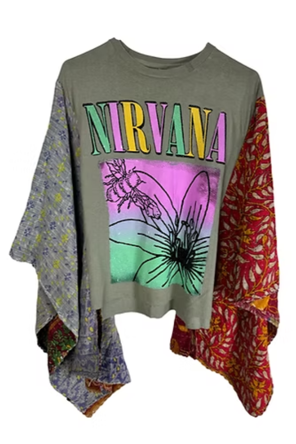 Nirvana Print Mix & Match Tee(No Patch)