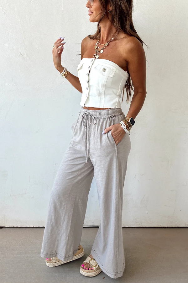 Women's Casual Solid Color Pants