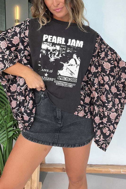 Pearl Jam Mix & Match Tee(No Patch)