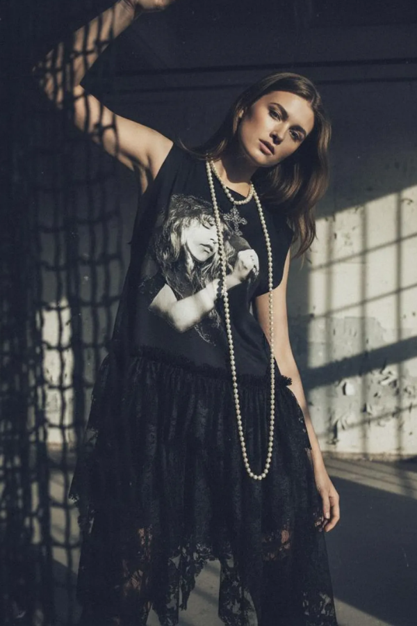 Stevie Nicks Mix & Match Dress