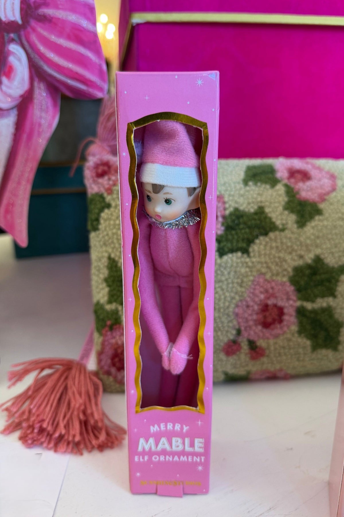Pink Merry Mable Elf