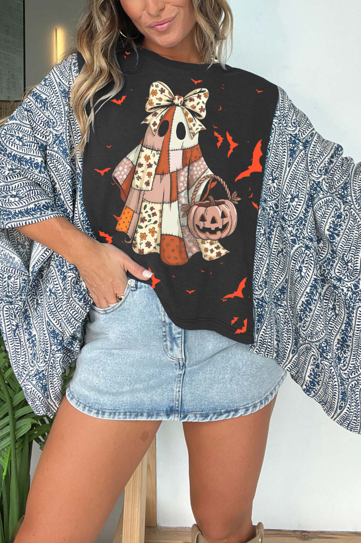 Halloween Print Mix & Match Tee(No Patch)