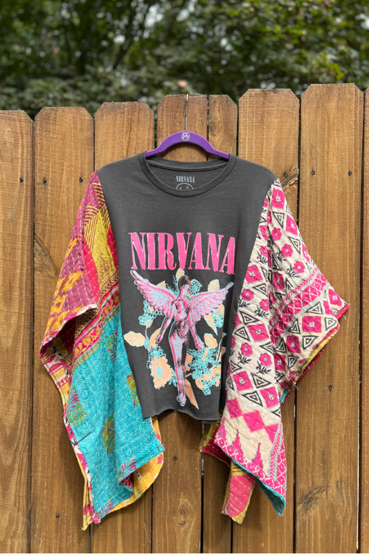 NIRVANA Pink Mix & Match Tee