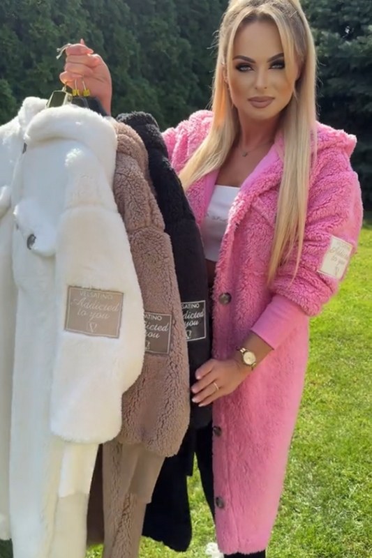 Plush loose jacket