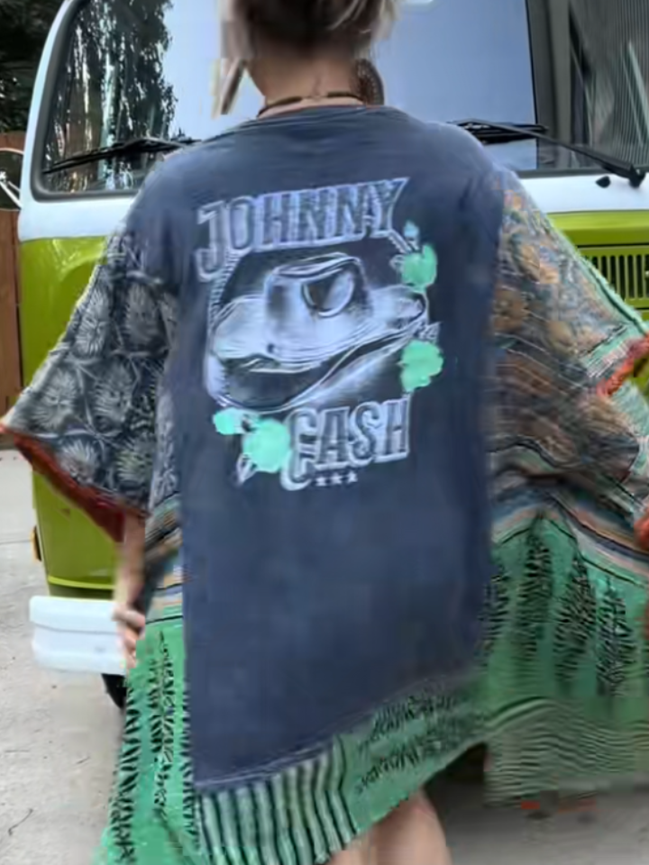 JOHNNY CASH Mix & Match Dress