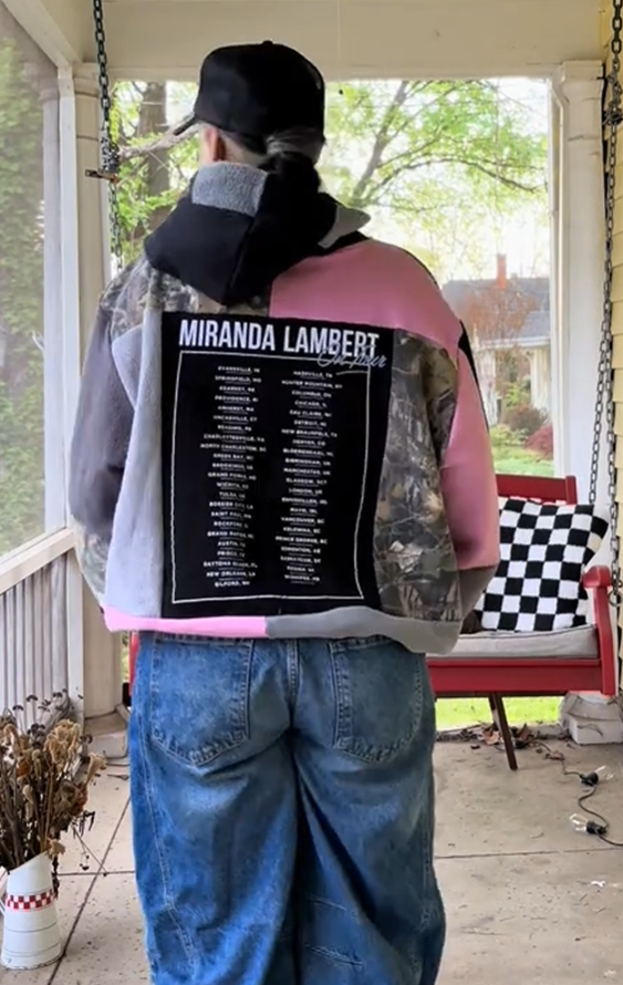 Miranda Lambert On Tour Colorblock Hoodie