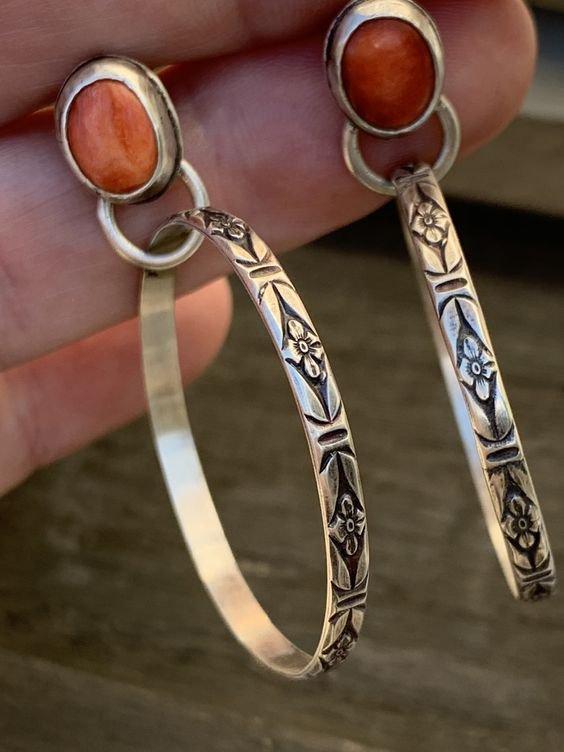 Boucles d'oreilles vintage