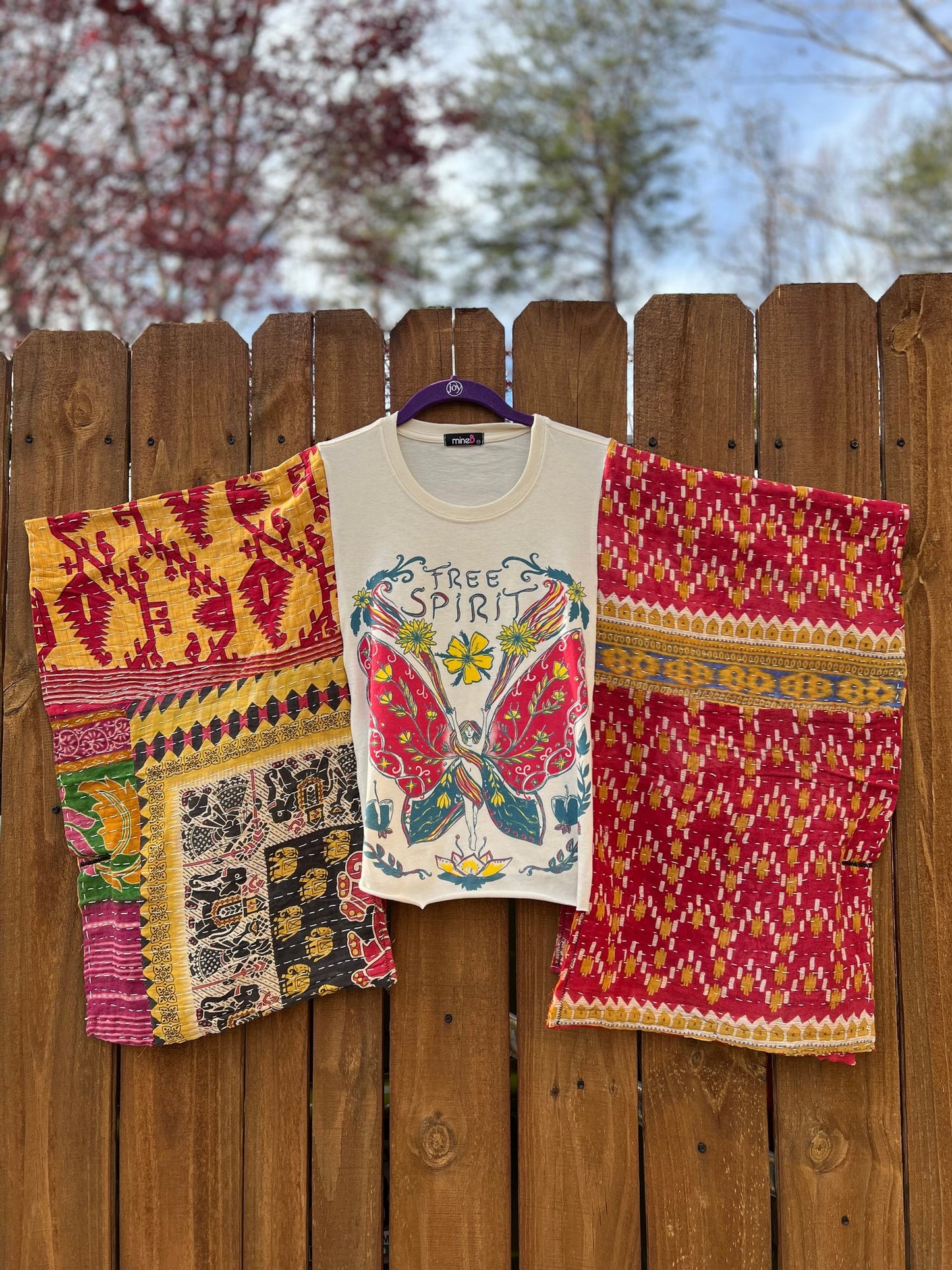 Butterfly FreeSpirit Graphic Mix & Match Tee (No Patch)