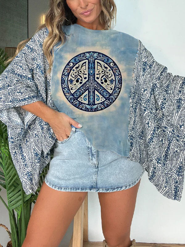 Mix & Match Tee Blue(No Patch)