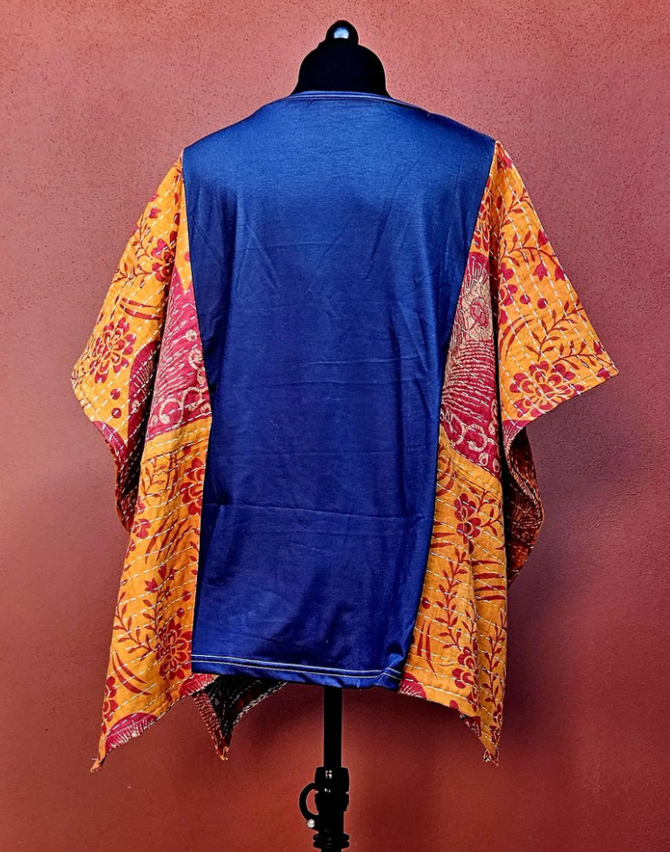 Orange and Red Sun Mix & Match Tee Dress