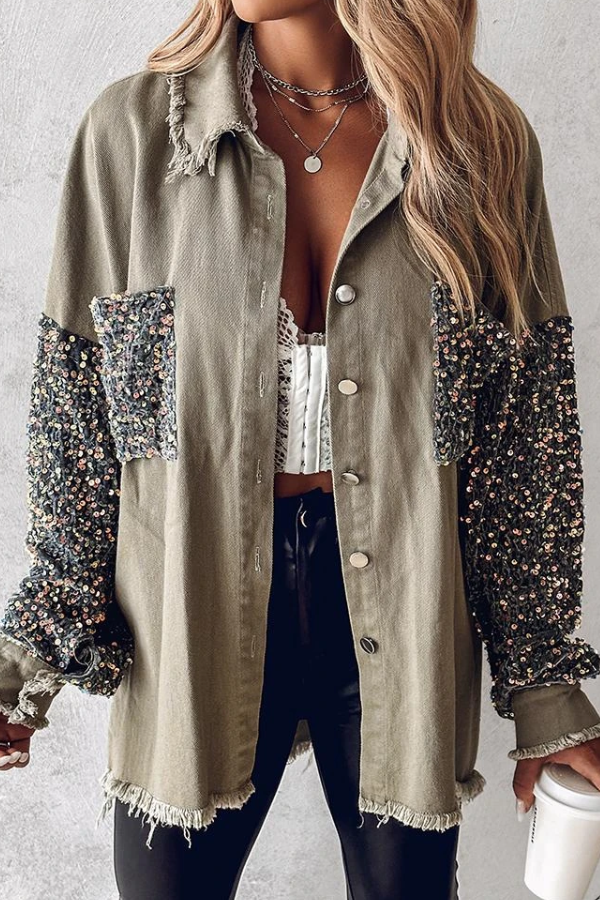 Beaded Patchwork Jacket