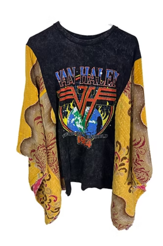 Van Halen Band Patetrn t Mix & Match Tee(No Patch)