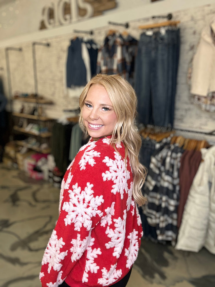 Santa Holly Harper Snowflakes