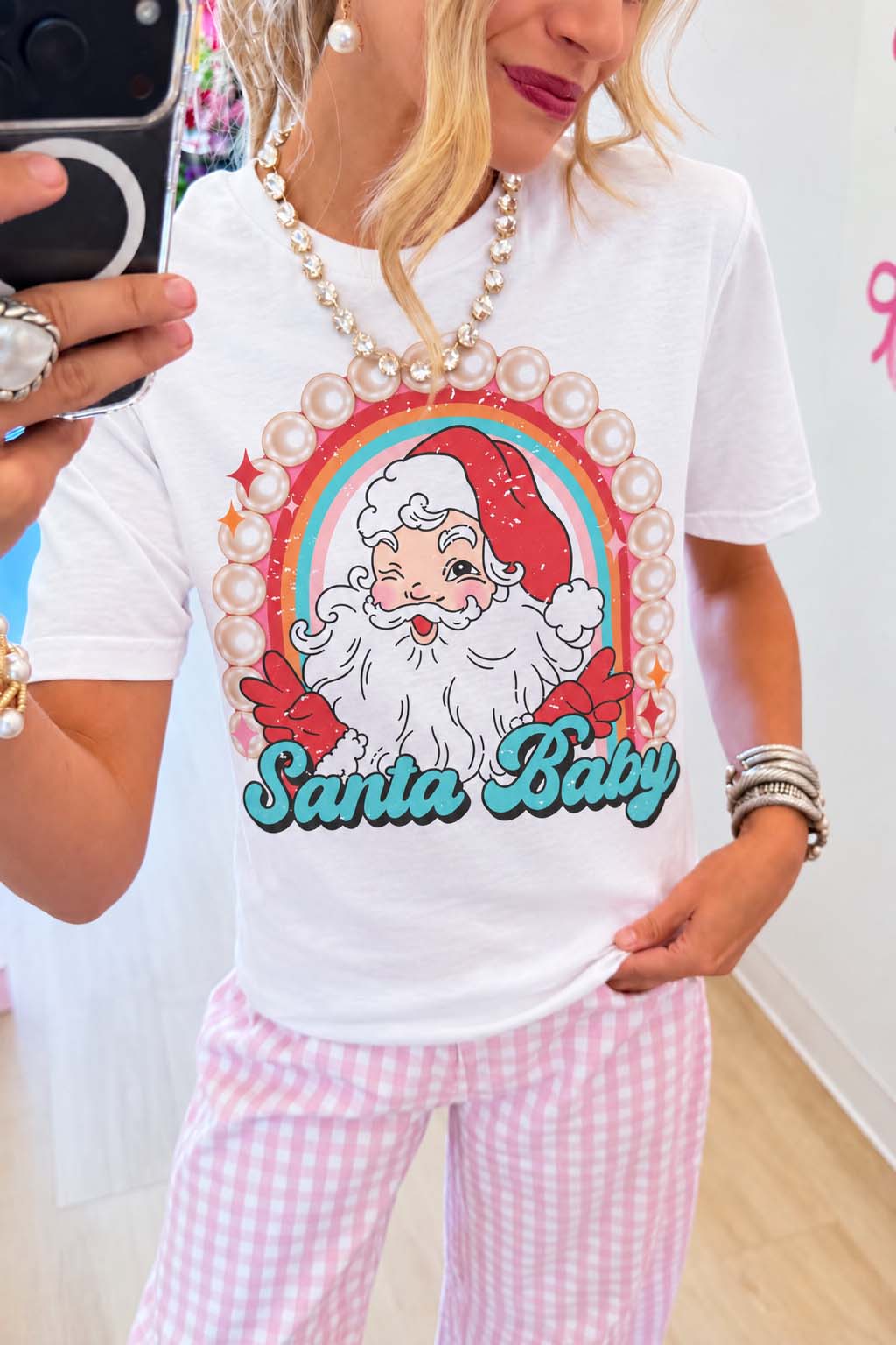Pearl Santa Tee