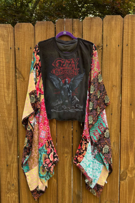 Ozzy Osbourne  V-neck Mix & Match Tee