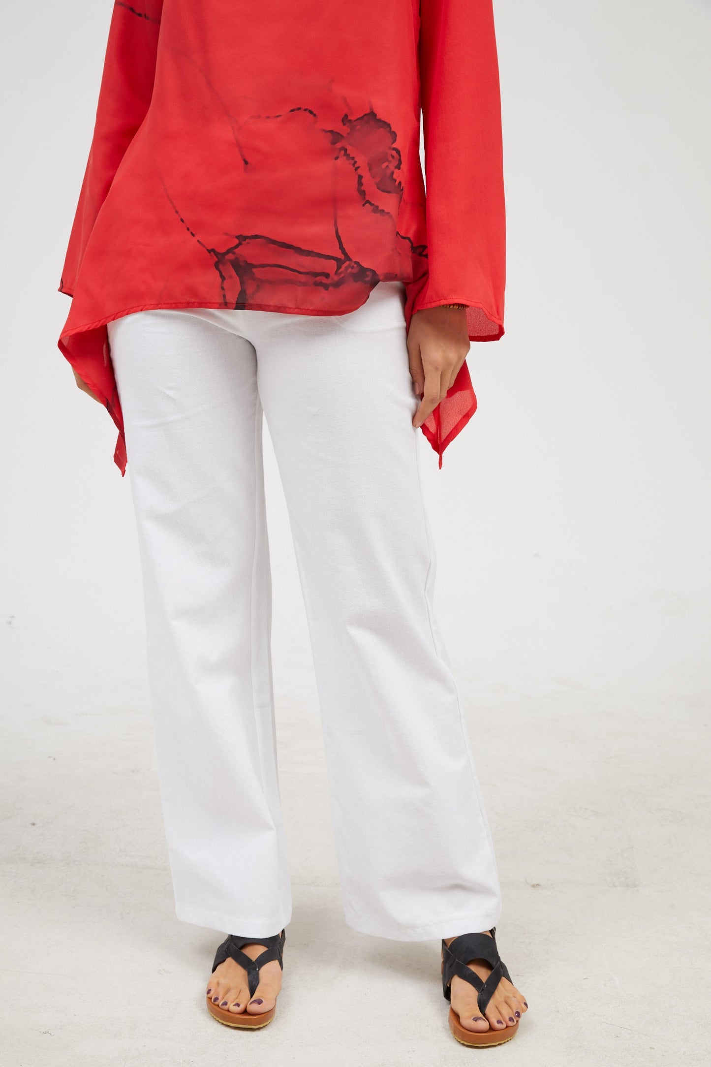 Pantalon uni doux