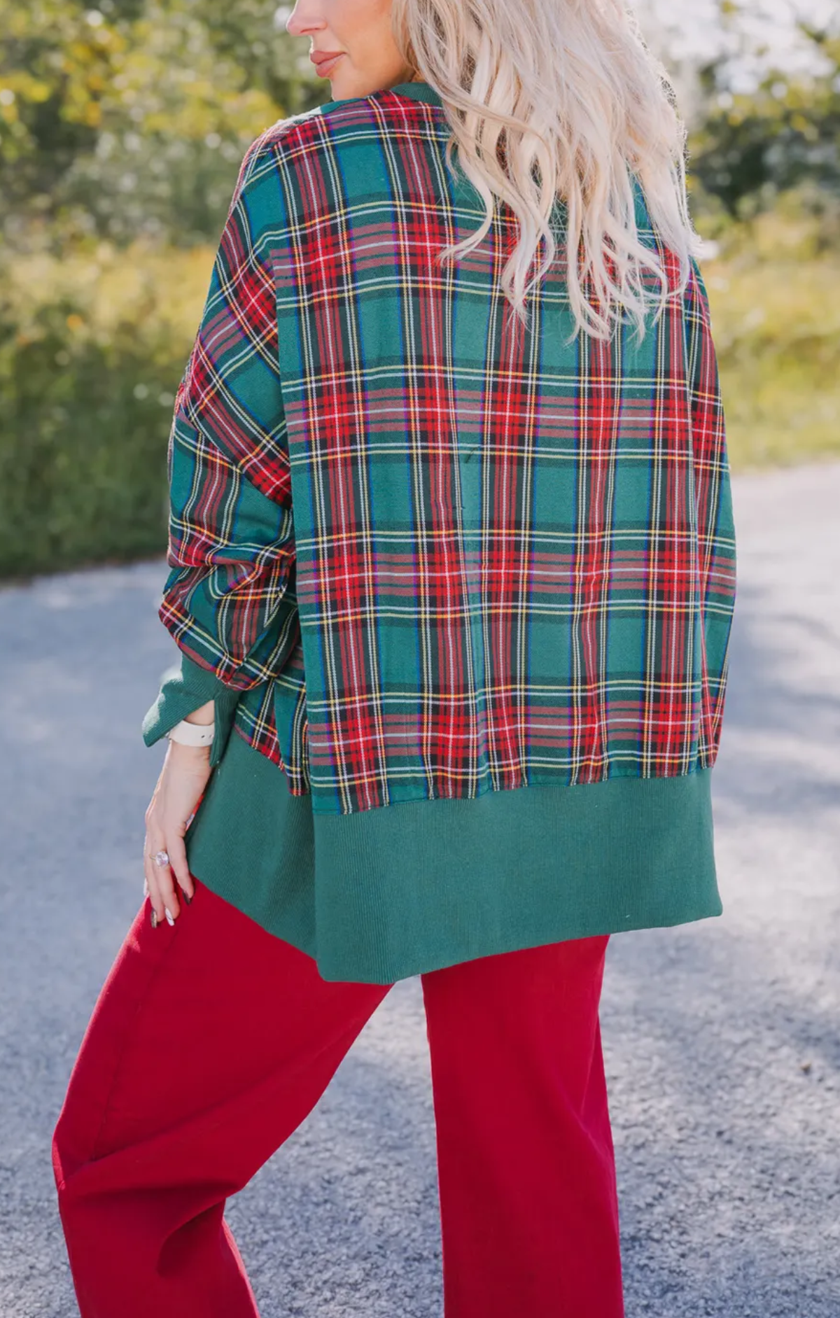 CHECK CHRISTMAS PRINT SET