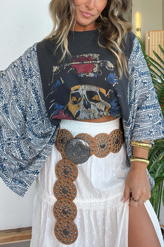 Guns N' Roses Mix & Match Tee Black Floral