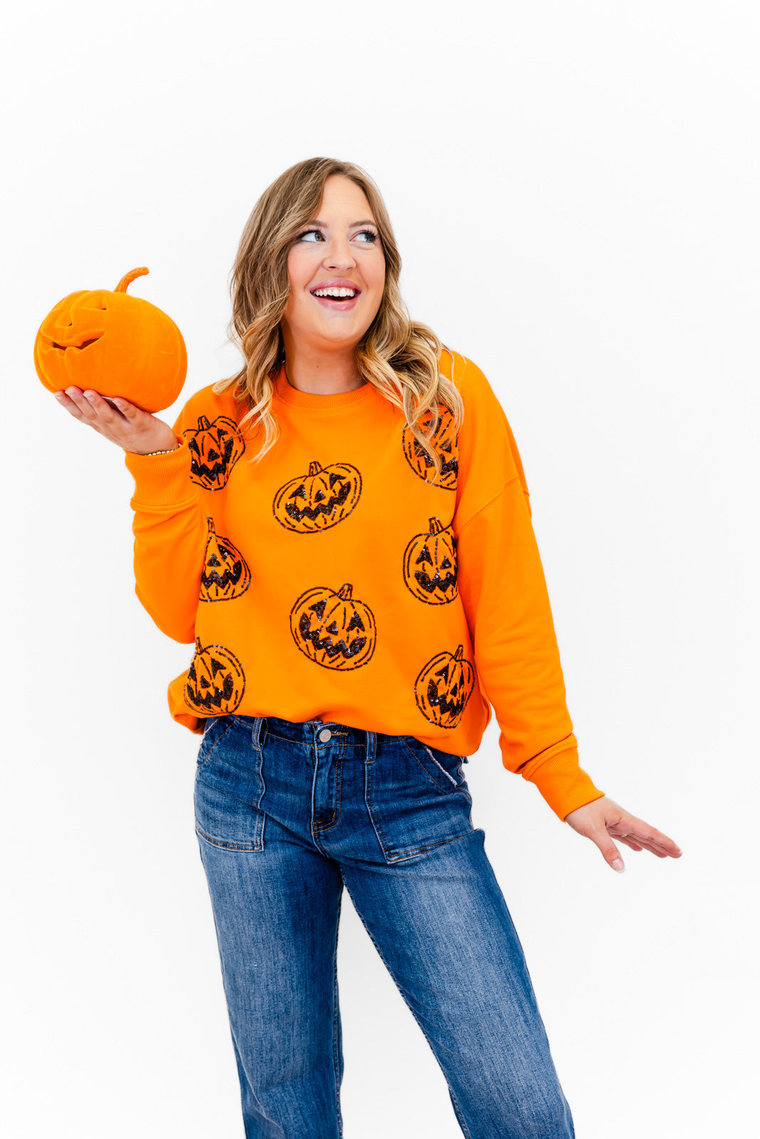 Pumpkin Glow Sweatshirt