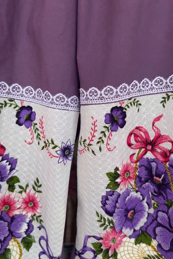 Women's Color-block Patchwork Pants